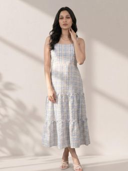 JITI - Multi-Color Daylight Tiered Dress