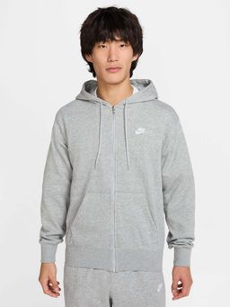Nike - Club Men Grey Solid Jacket - FN3885-063