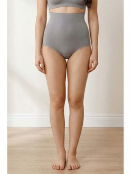 Zivame - Everyday Shaping Cotton Midwaist Seamless Hipster Panty - Grey