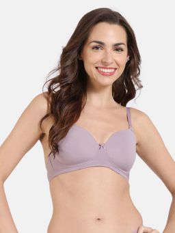 Zivame - Padded Wired T-Shirt Bra - Mauve