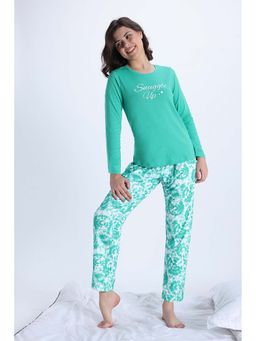 Zivame - Women Knit Poly Blarney T-Shirt and Pyjama