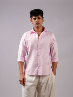 NISHORAMA - Pink Solid Shirt