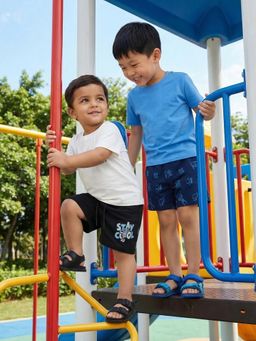 Nautinati - Boys Pure Cotton Gaming-theme All Over Print Lounge Shorts (Pack of 2)