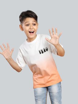 3PIN - Multi-Color Ombre Regular Fit T-shirt