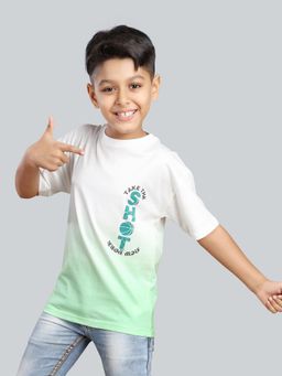 3PIN - Green Ombre Regular Fit T-shirt