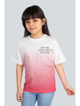 3PIN - Pink Ombre Regular Fit T-shirt