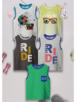 3PIN - Multi-Color Printed Regular Fit T-shirt