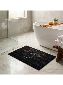 Athom Living - Marvels Panther Black Colour Kids Premium Nylon Bathmat