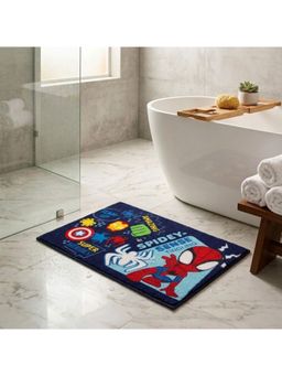 Athom Living - Marvels Sidey Sense Multicolor Kids Premium Nylon Bathmat with Latex Backing