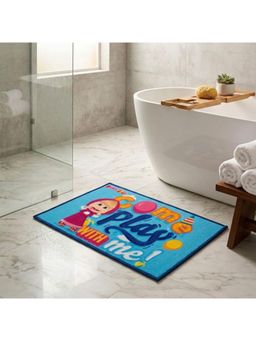 Athom Living - Masha and The Bear Come Play Woth Me Themed Kids Premium Nylon Bathmat
