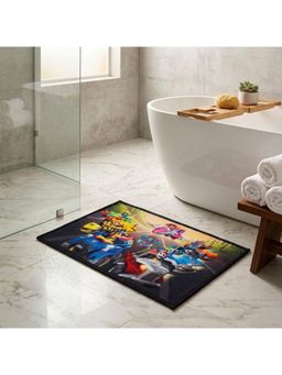 Athom Living - Paw Patrol Themed Kids Multicolor Premium Nylon Bathmat Anti-Skid