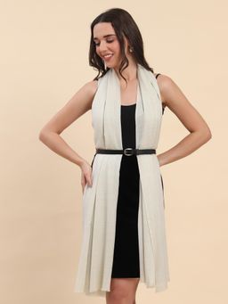 La Vastraa - Solid Woven Stole - Off White