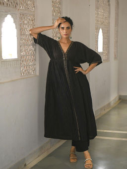 Taro India - Cosmic Night Kaftan with Pant (Set of 2)