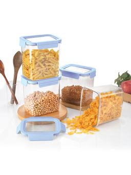 CELLO - Stylelock Storage Container Box Set of 4 Blue