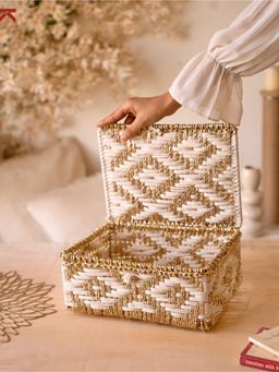 Karighar - Zarika Lid Basket Gold