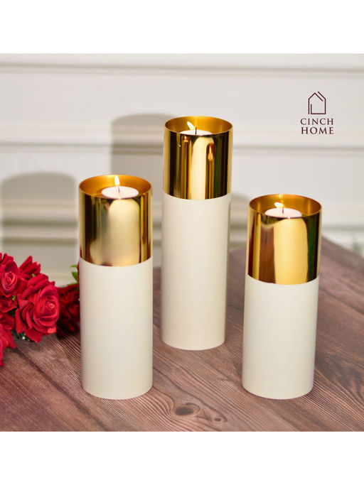 Cinch Home Aura Candle Holders Set of 3