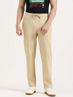 United Colors of Benetton - Regular Fit Solid Trouser - Beige