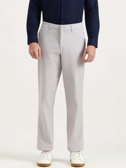 United Colors of Benetton - Solid Straight Fit Trouser - Grey