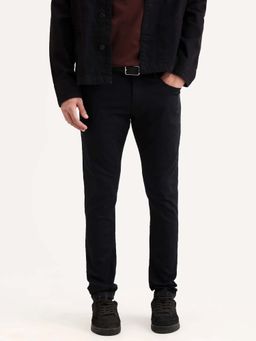 Rare Rabbit - HAWK SLIM FIT SATIN SHEEN DENIM - Black
