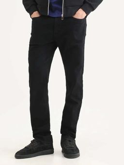 Rare Rabbit - MORRIS REGULAR FIT JEANS - Black