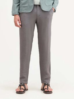 Rare Rabbit - NYLON VISCOSE INSIDE DRAWSTRING Trouser - Grey