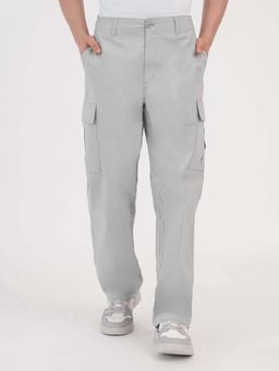 Red Tape - Ice Grey Cargo Pant for Men