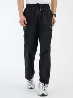 Red Tape - Black Cargo Pant for Men