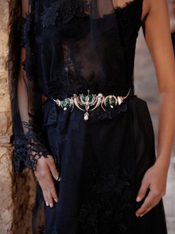 Outhouse - Le Palmier Couture Green Belt