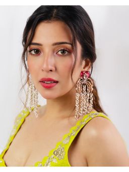 Outhouse - The Faena Dewdrop Red Earrings