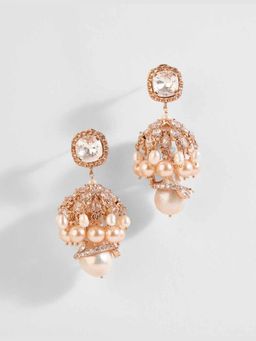 Outhouse - The Paloma Pearl White Earrings