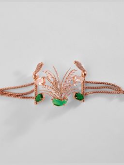 Outhouse - Le Palm Fish Green Bracelet