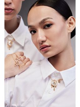 Outhouse - Drip Oh Personalised Crystal White Bracelet