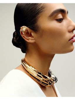 Outhouse - Seanymph Clip On White Ear Cuffs