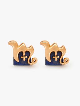 Outhouse - Scorpio Zodiac Studs Blue Earrings