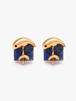 Outhouse - Sagittarius Zodiac Studs Blue Earrings