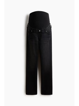 H&M - Women Black Mama Slim Straight High Waist Jeans