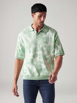 Levi's - Men's Floral Regular Fit Polo T-Shirt