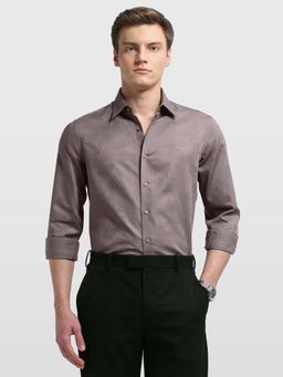 Arrow Newyork - Men's Mauve Manhattan Slim Fit New York Shirt