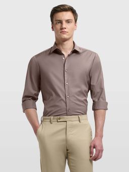 Arrow Newyork - Men's Mauve New York Snug Skinny Fit Shirt