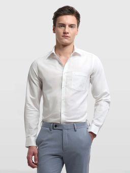 Arrow - Men's Iconic White Manhattan Slim Fit Shirt