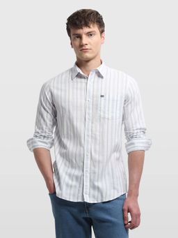 Arrow Sports - Men's Chelsea Slim Fit Aquarelle Drift Shirt