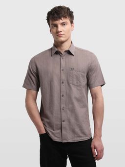 Arrow Sports - Men's Mauve Regular Fit Sage and Sun Shirt