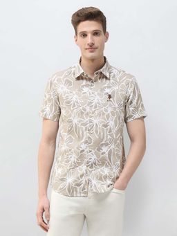 U.S. Polo Assn. Denim Co. - Men's Floral Printed Summer House Shirt