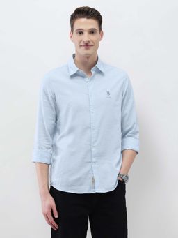 U.S. Polo Assn. Denim Co. - Men's Blue Motel On The Coast Regular Fit Shirt