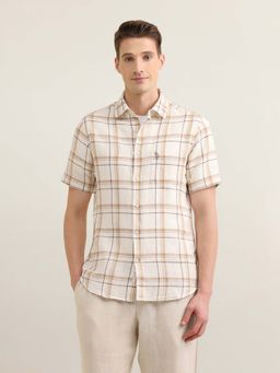 U.S. POLO ASSN. - Men's Windowpane Checked Sotogrande Shirt