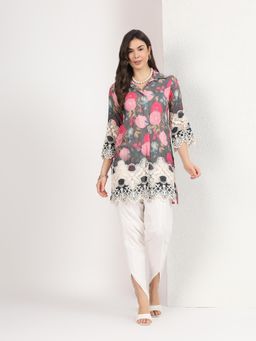 Mamicha - Grey Ojasvi Kurta Set