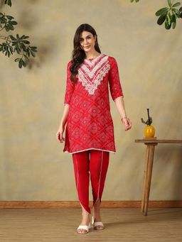 Mamicha - Red Anvika Kurta Set