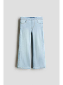 H&M - Girls Blue Wide Fit Jeans