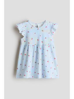 H&M - Girls Blue Cotton Dress
