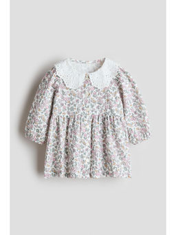 H&M - Girls White Shirt Dress